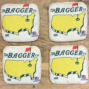 Masters Golf Cornhole Bags- 724 Bagger Co.  professional bags ACO stamp Shade